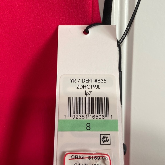 Pink zipper at back dress - Picture 3 of 3